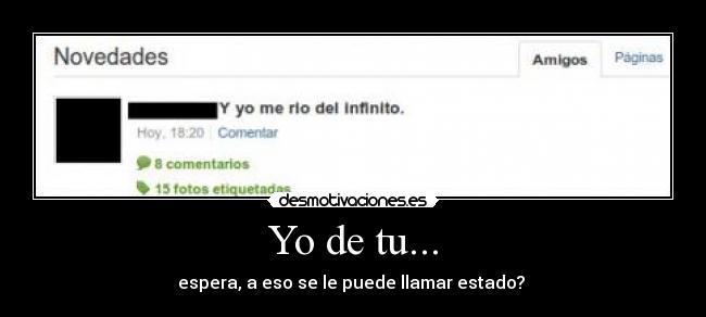 Yo de tu... - 