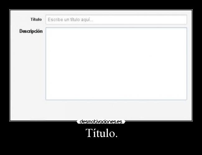 Título. - 