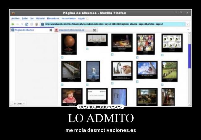 LO ADMITO - me mola desmotivaciones.es