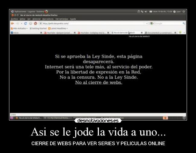 carteles vida asi jode vida uno desmotivaciones