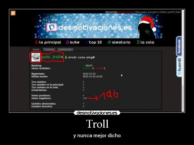 Troll - y nunca mejor dicho