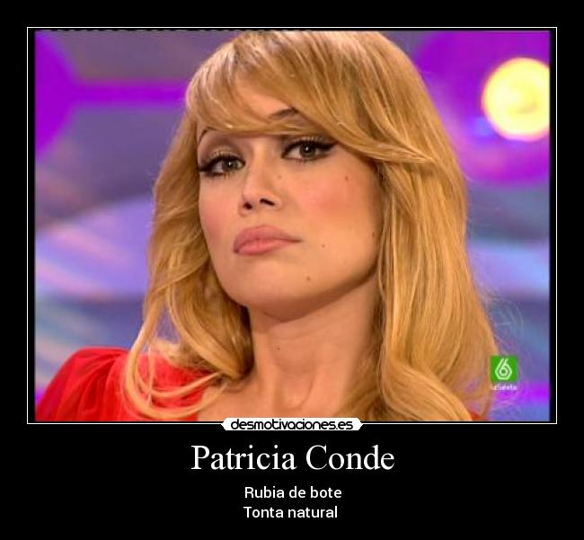 Patricia Conde -