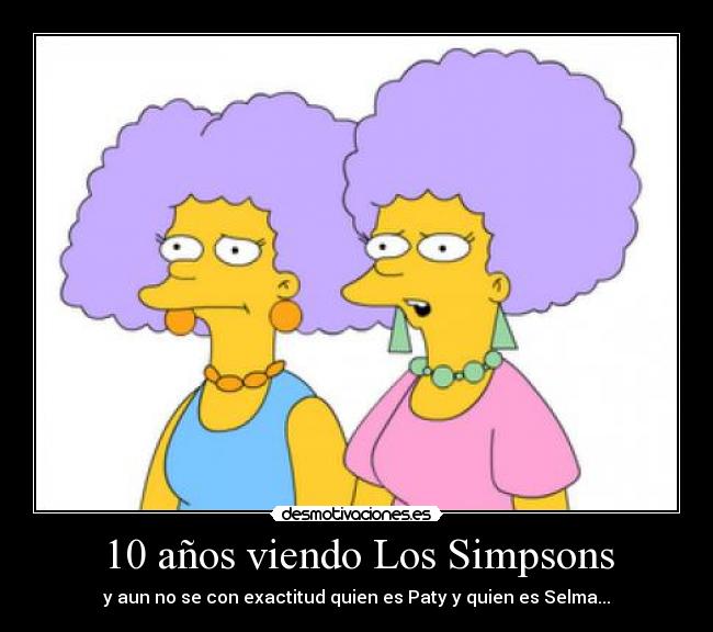 10 años viendo Los Simpsons -