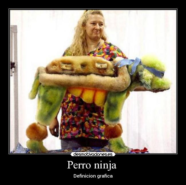 Perro ninja  - 