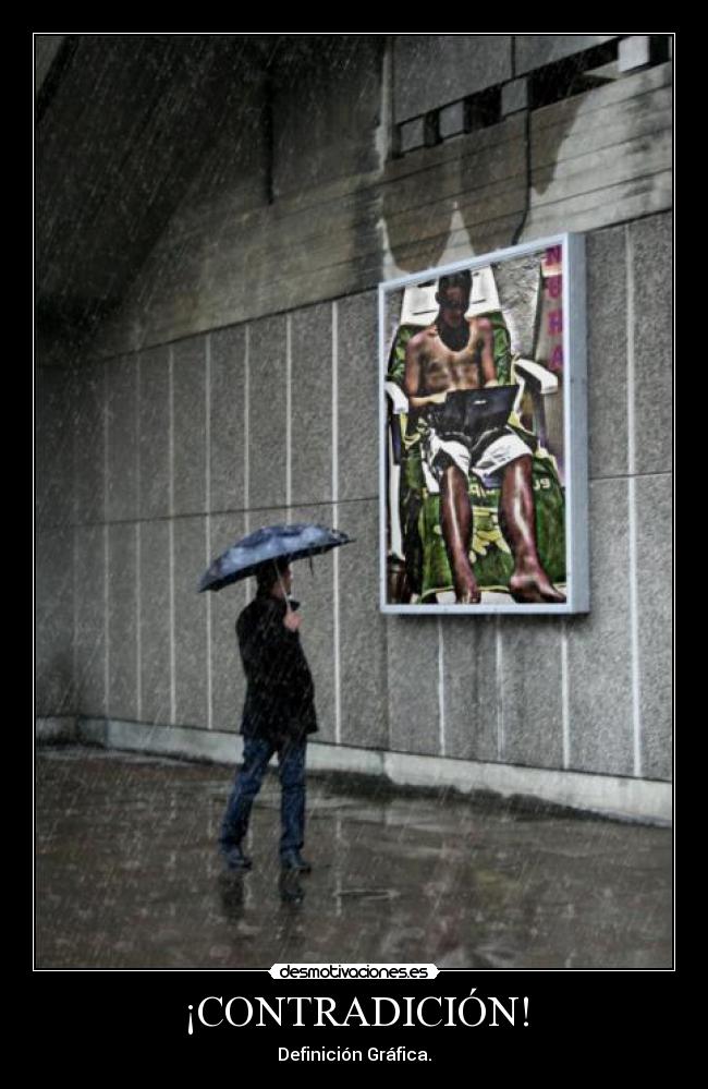 ¡CONTRADICIÓN! -