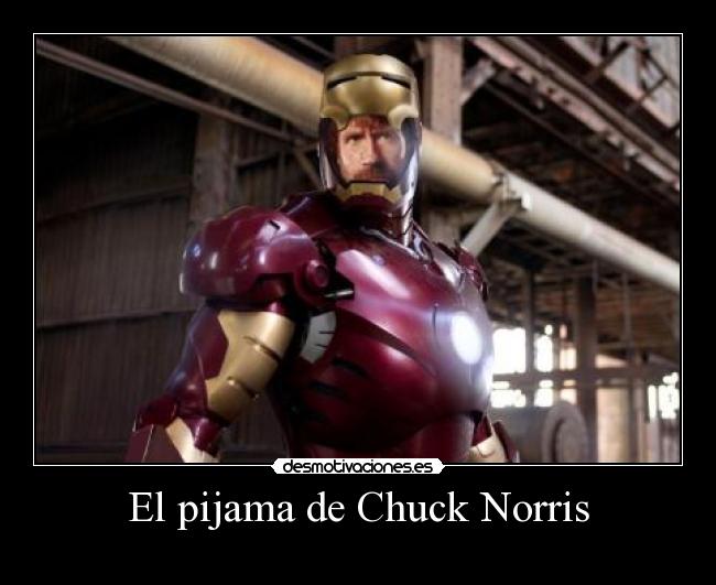 El pijama de Chuck Norris -