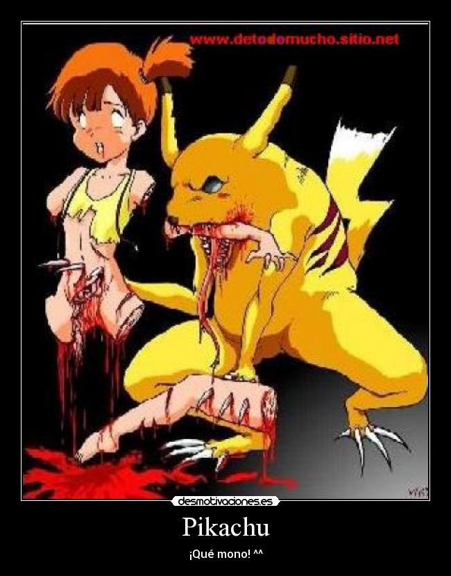 Pikachu - ¡Qué mono! ^^