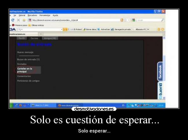 Solo es cuestión de esperar... - Solo esperar...