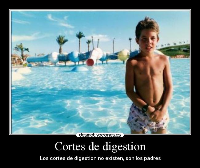 Cortes de digestion - Los cortes de digestion no existen, son los padres