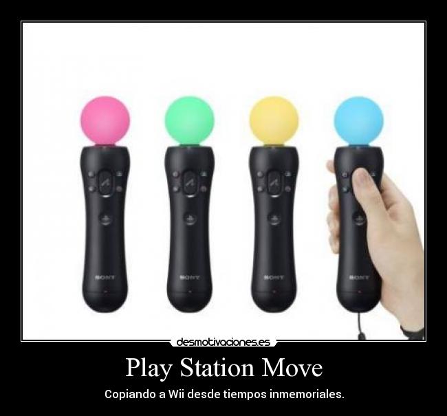 Play Station Move - Copiando a Wii desde tiempos inmemoriales.