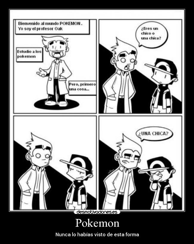 Pokemon - Nunca lo habías visto de esta forma