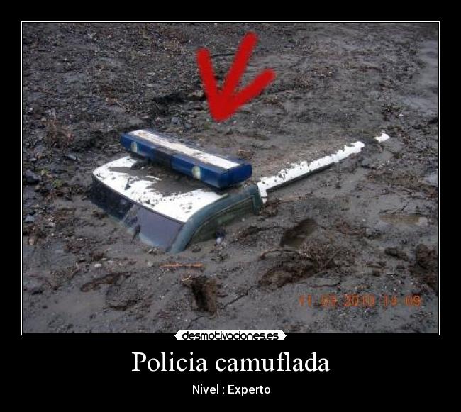 Policia camuflada - Nivel : Experto