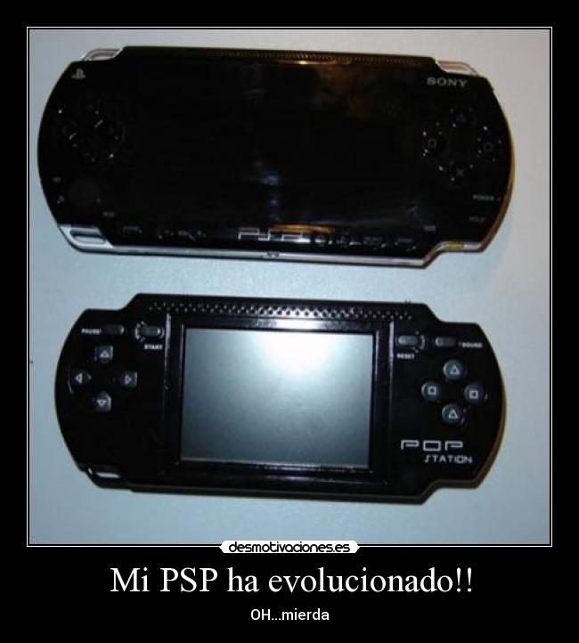 Mi PSP ha evolucionado!! - 