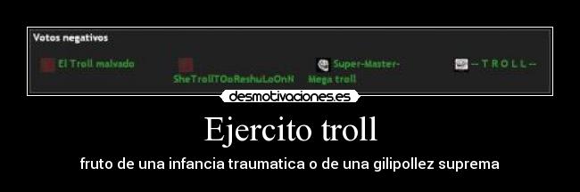 Ejercito troll - 