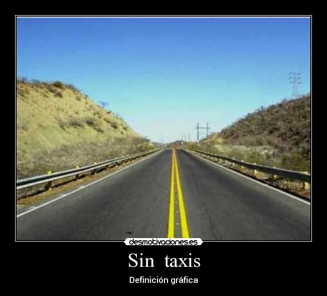 Sin taxis -