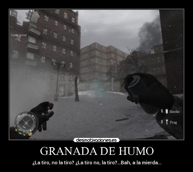 GRANADA DE HUMO -