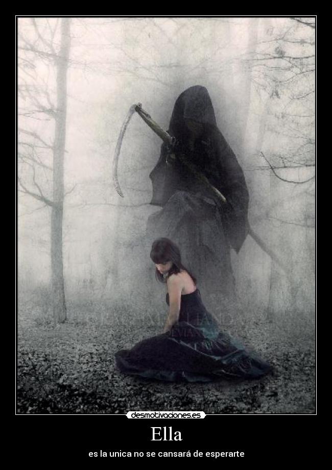 Ella - es la unica no se cansará de esperarte