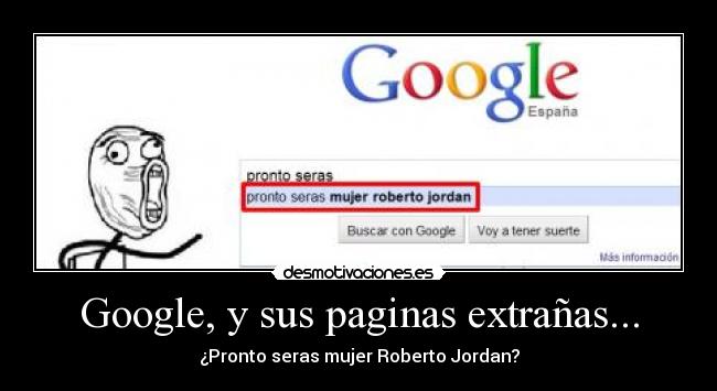 Google, y sus paginas extrañas... -