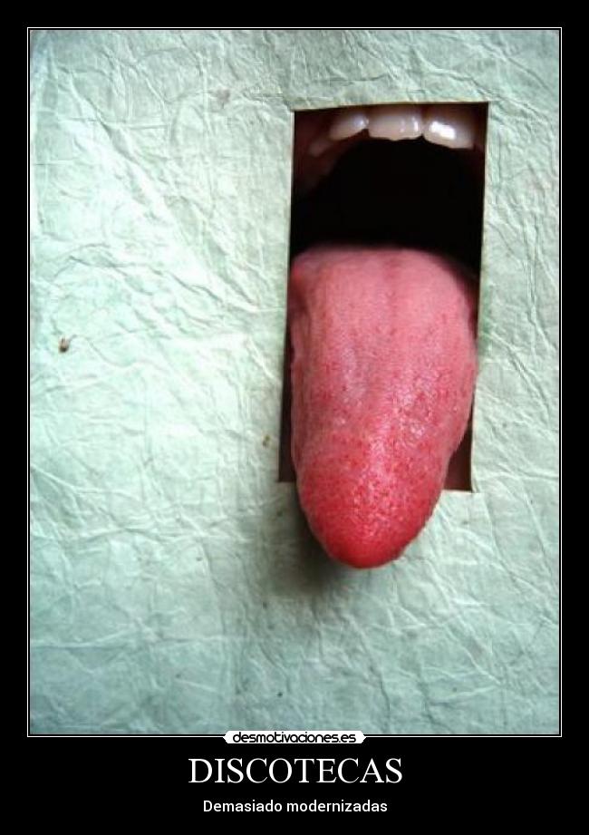 DISCOTECAS - Demasiado modernizadas