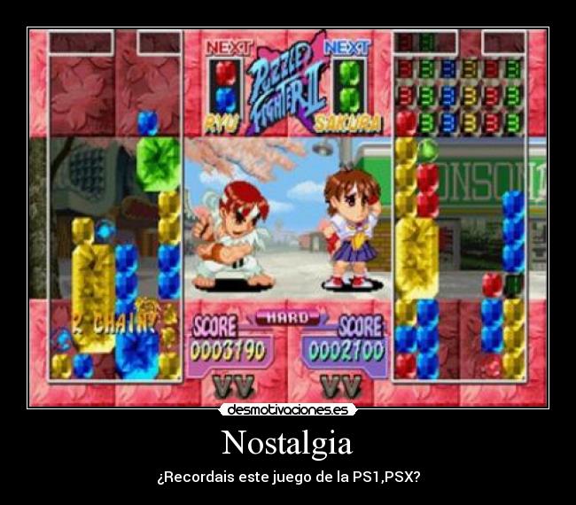 Nostalgia - ¿Recordais este juego de la PS1,PSX?