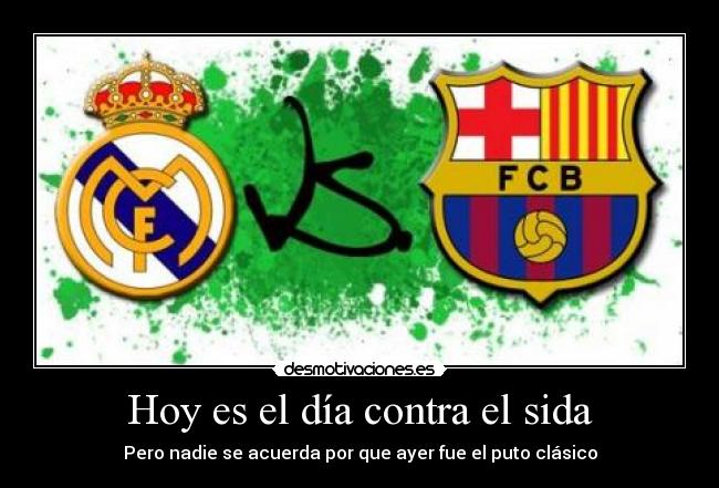 Hoy es el día contra el sida -