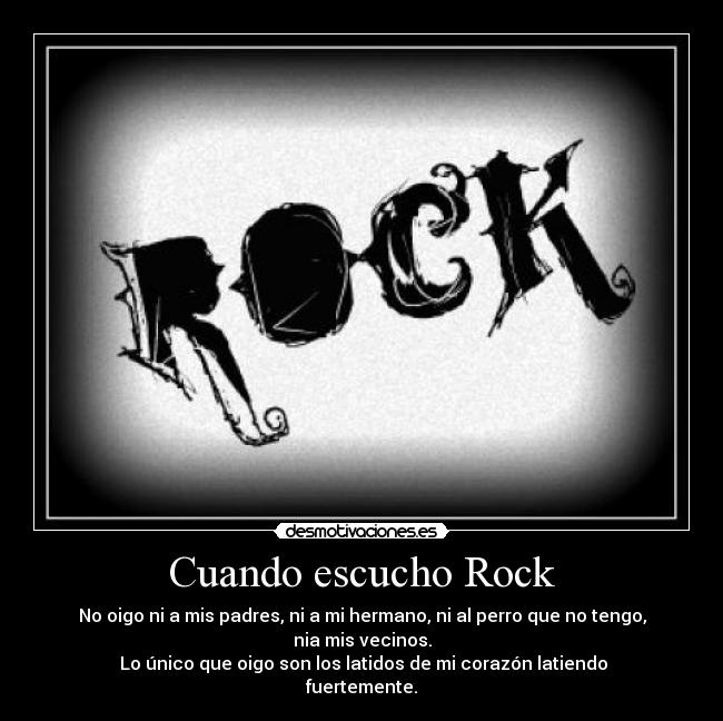 Cuando escucho Rock -