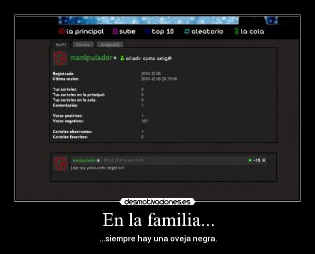 carteles familia repugnancia desmotivaciones