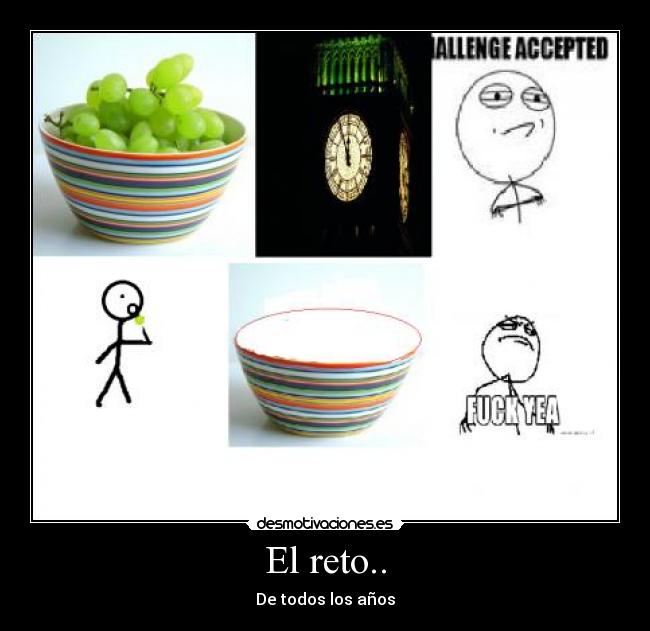 El reto.. - De todos los años