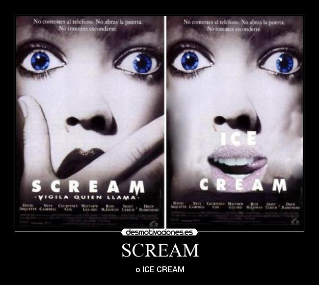 carteles scream ice cream aresrioja10 desmotivaciones