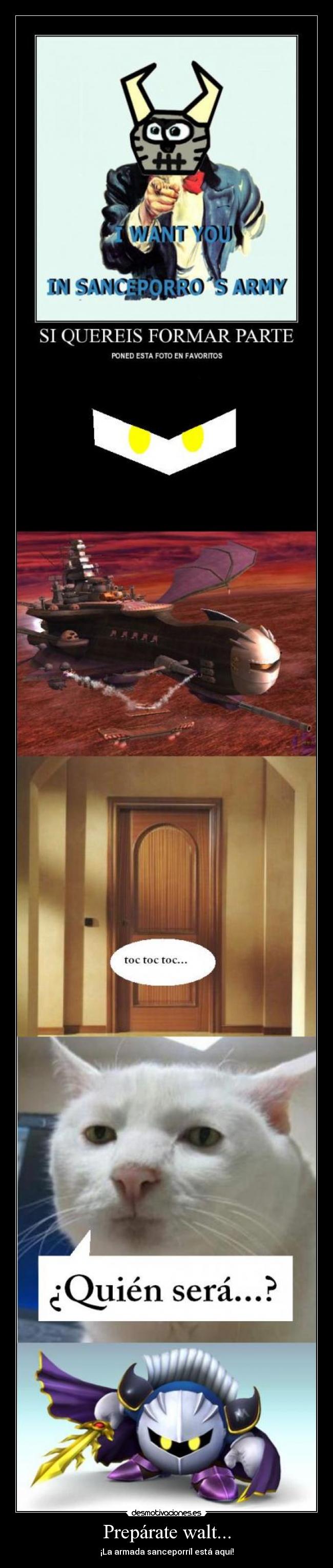 Prepárate walt... -