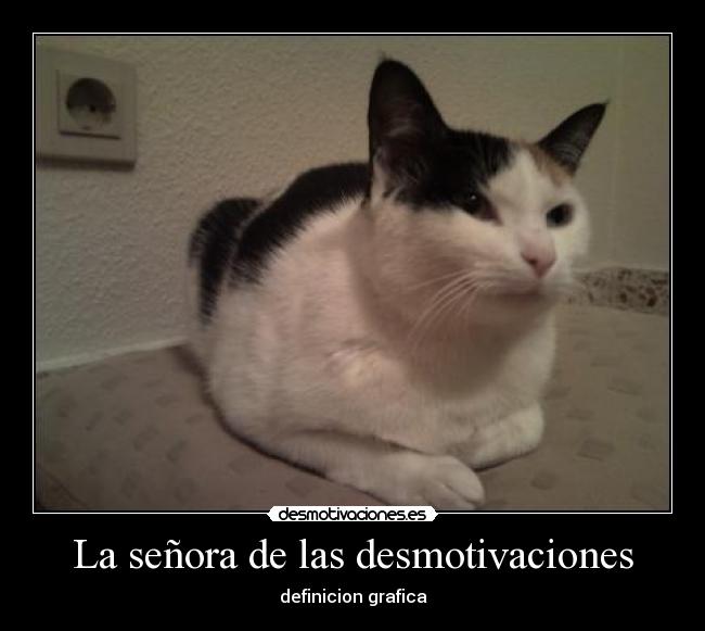 La señora de las desmotivaciones -