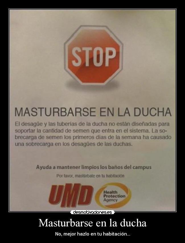 Masturbarse en la ducha - 