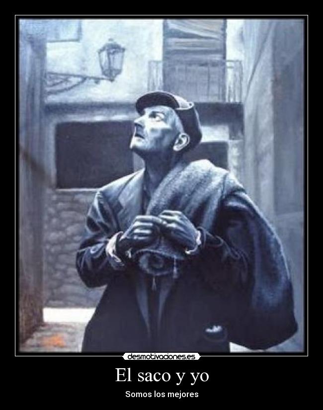 El saco y yo -
