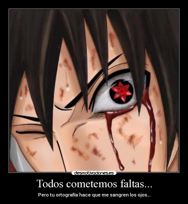 Todos cometemos faltas... - 