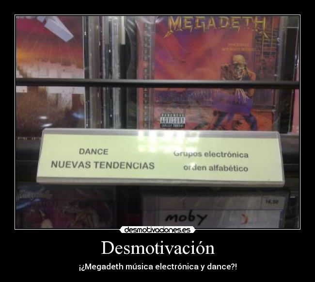 carteles megadeth desmotivaciones