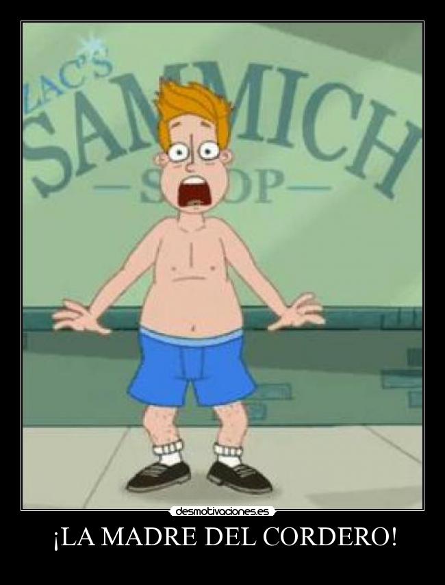 ¡LA MADRE DEL CORDERO! - 