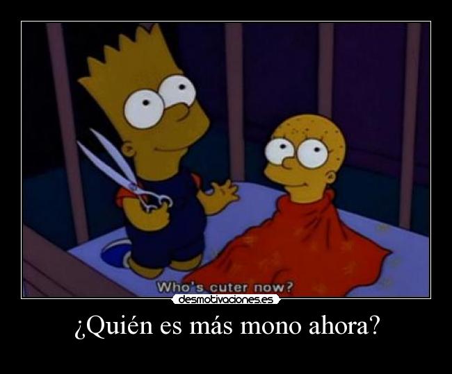 ¿Quién es más mono ahora? - 