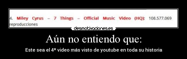 Aún no entiendo que: - 