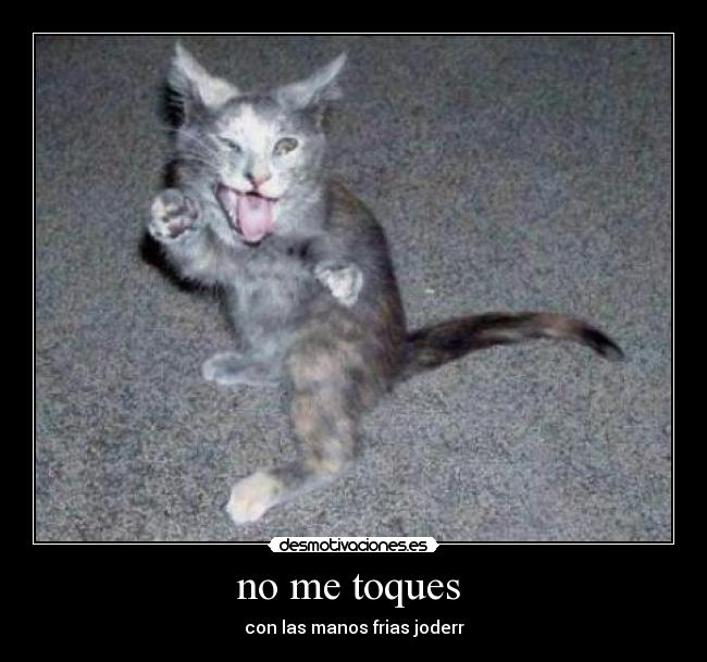 no me toques  - 