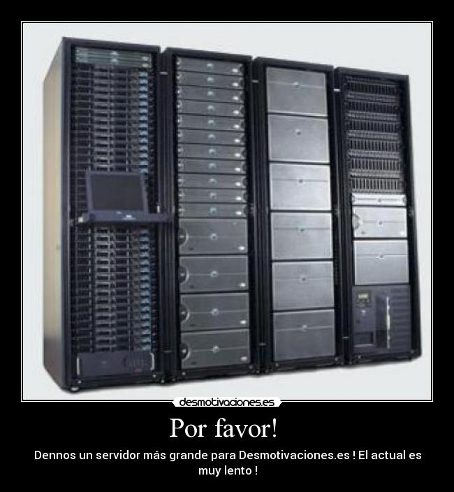 Por favor! -