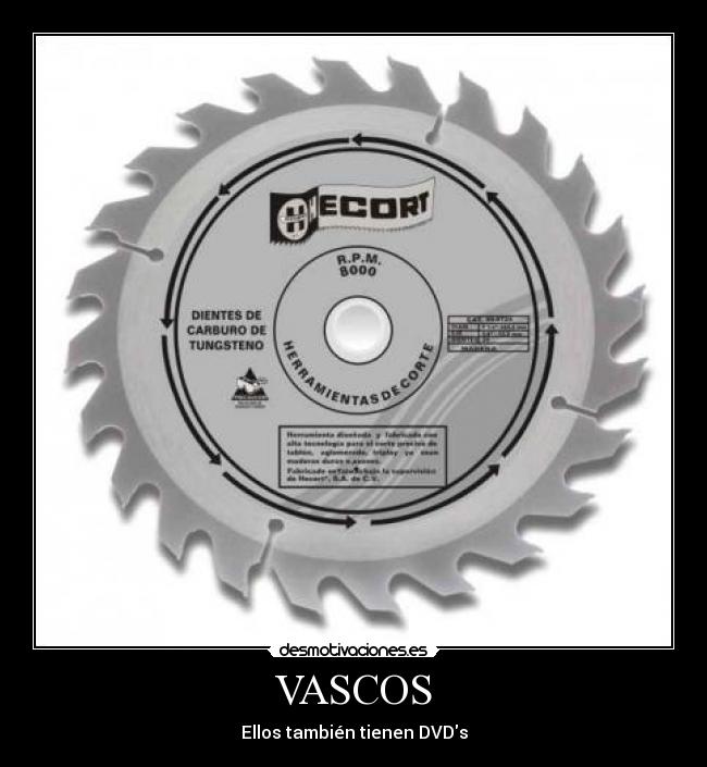 VASCOS - Ellos también tienen DVDs