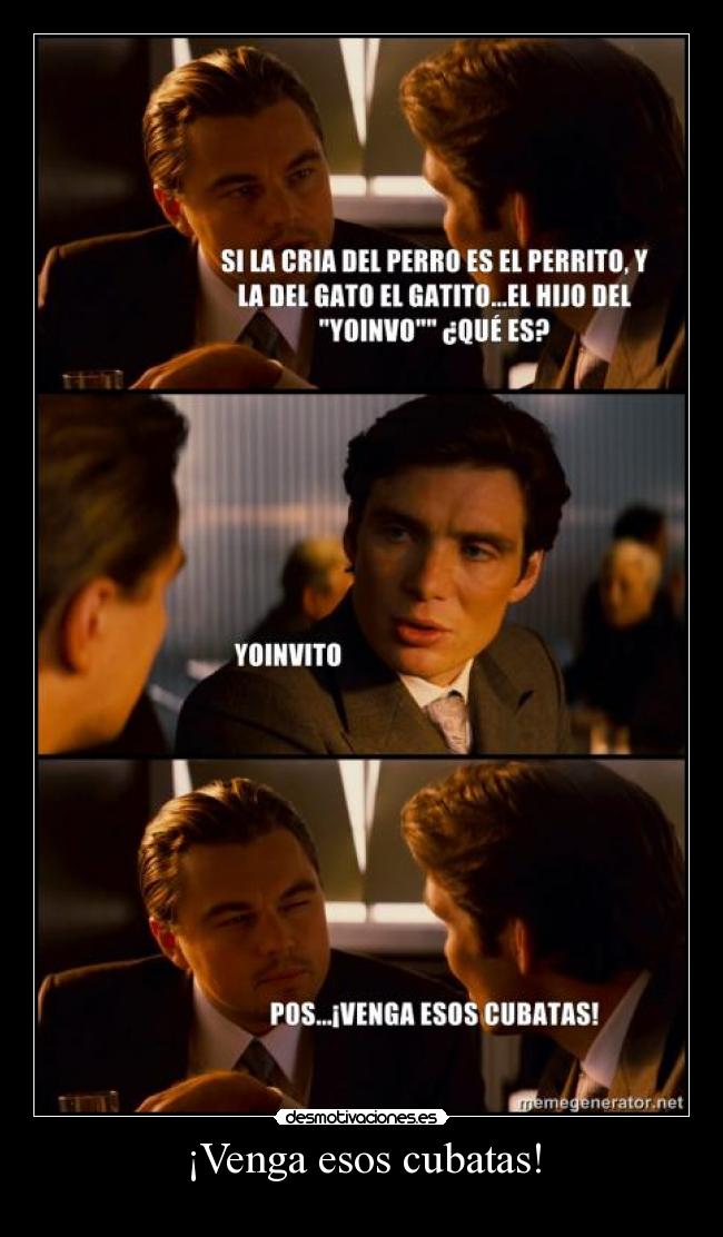 ¡Venga esos cubatas! -