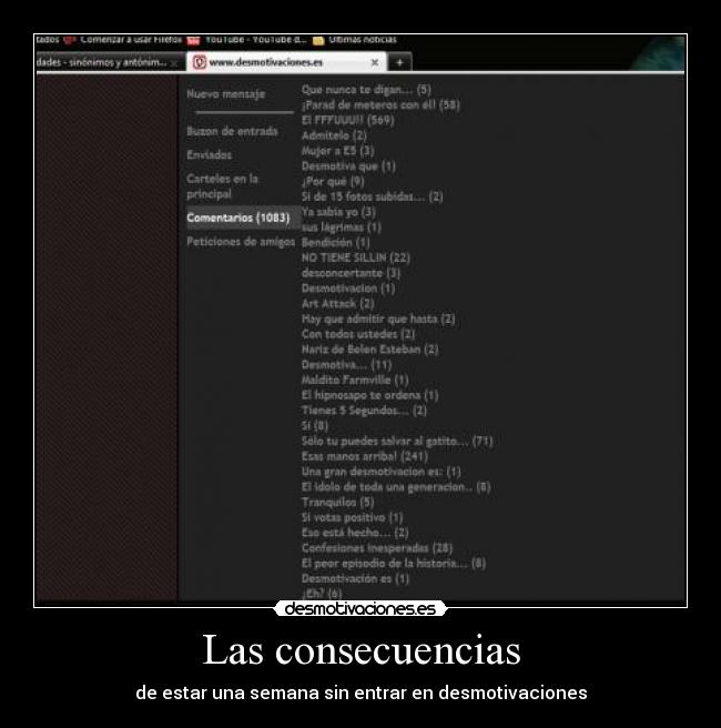 Las consecuencias -