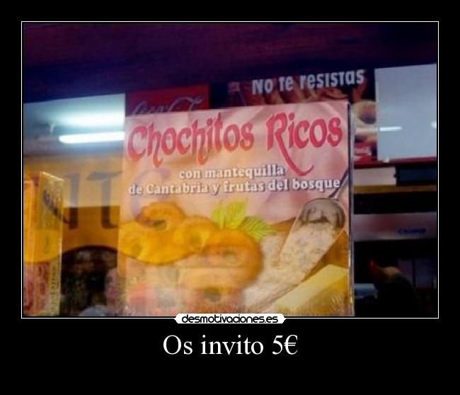 Os invito 5€ - 