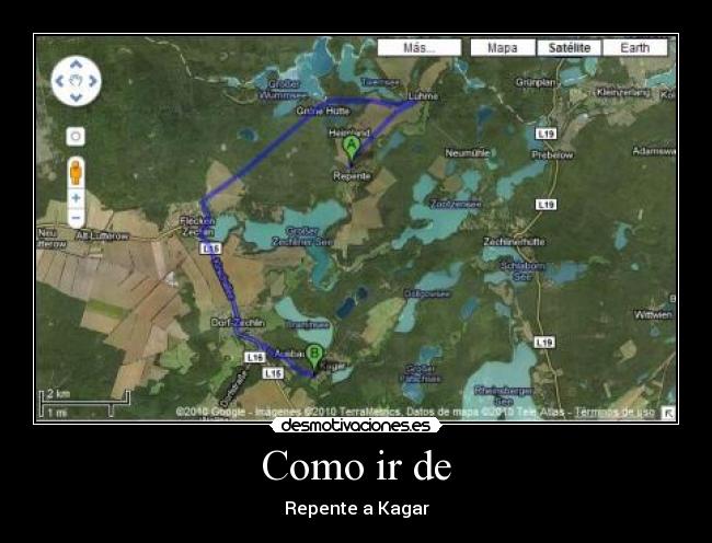 Como ir de - Repente a Kagar
