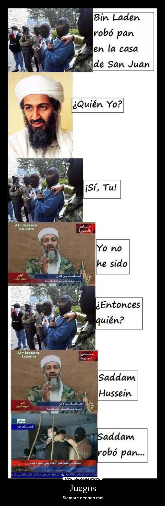 Juegos - Siempre acaban mal