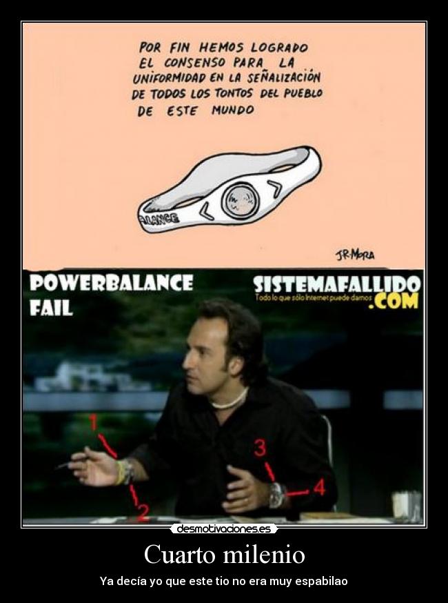 carteles cuarto milenio powerbalance desmotivaciones