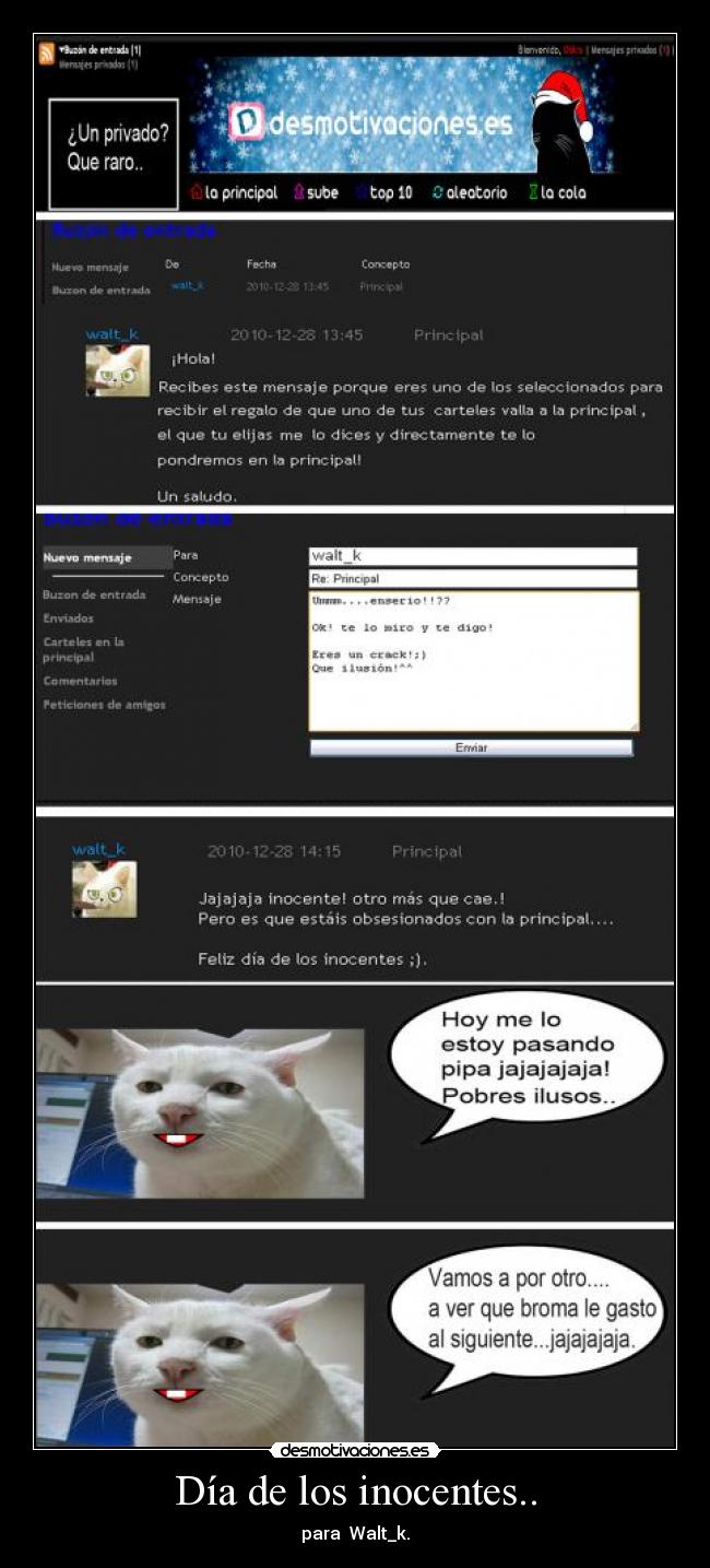 Día de los inocentes.. - para Walt_k.
