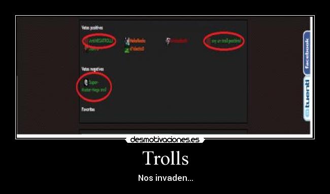 carteles trolls vida imposible desmotivaciones