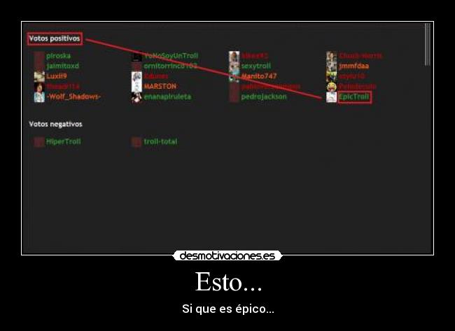 Esto... - Si que es épico...